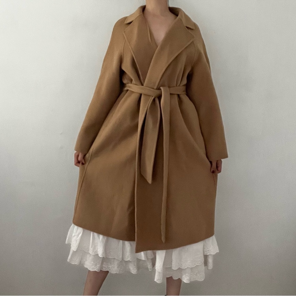 Belted Wool Coat